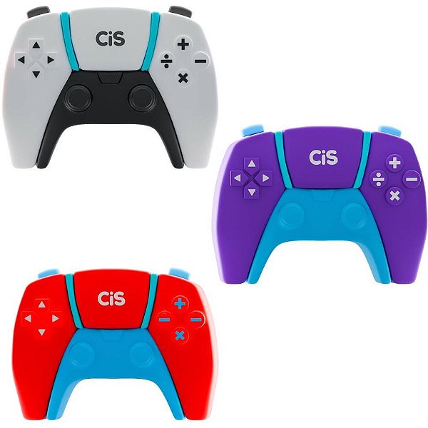Apontador sem deposito cis game 3 cores sortidas - sertic (dp.c/12)