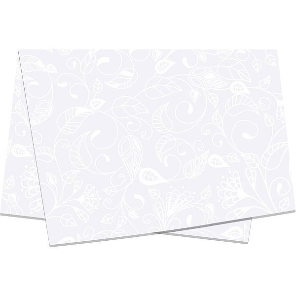 Poli sujinho decorado 49x69cm blanc - xingo embalagens (pct.c/50)