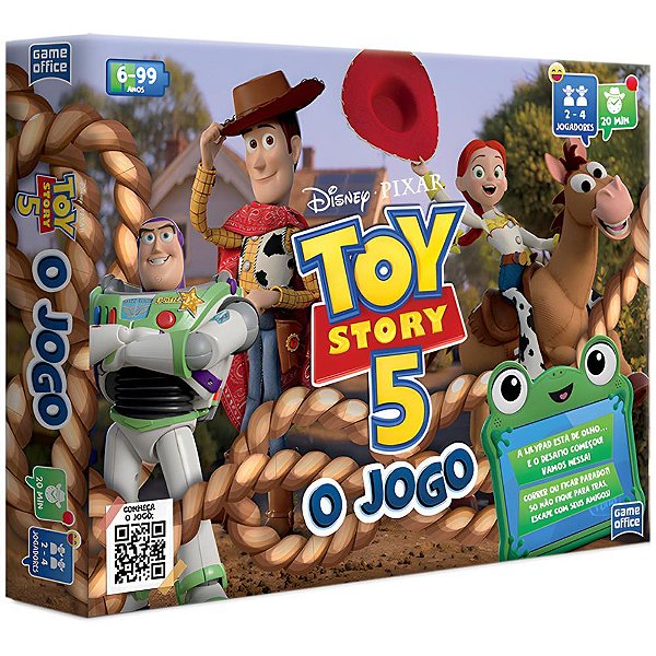 Jogo de tabuleiro toy story 5 o jogo - toyster (unidade)