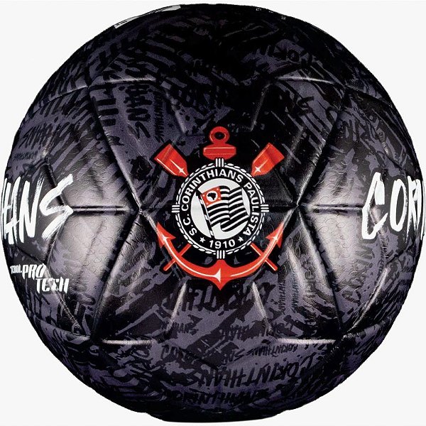 Bola de futebol corinthians pro oficial n.5 - futmagia sports (unidade)