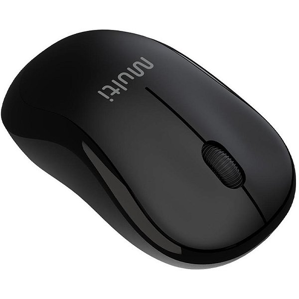 Mouse optico sem fio 1200dpi 2.4ghz preto - multi (unidade)