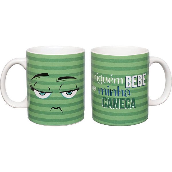 Caneca decorada humor nojo 330ml - western (unidade)