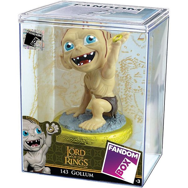 Boneco e personagem fandombox sr dos aneis gollum - lider (unidade)