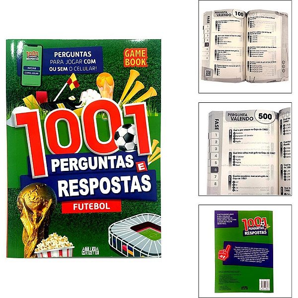 Copa do mundo livro 1001 perguntas/respostas - magic kids (unidade)
