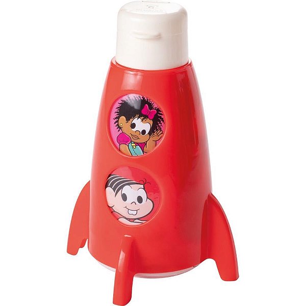 Garrafa plastica turma da monica foguete 320ml - plasutil (unidade)