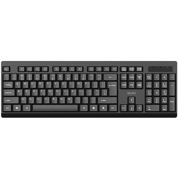 Teclado usb s/fio ts050 multimidia pt - multi (unidade)