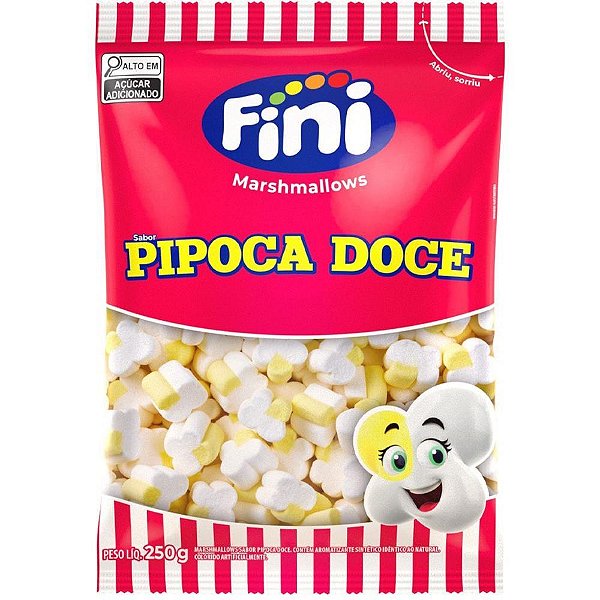 Festa junina marshmallow pipoca 250g - fini (unidade)