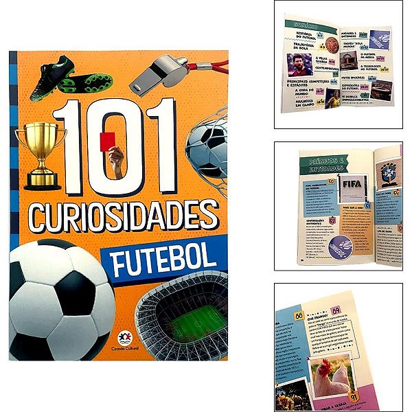 Copa do mundo livro 101 curiosidades futebol - magic kids (unidade)