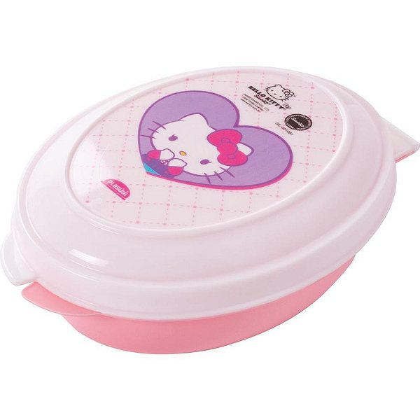 Saboneteira hello kitty 180ml - plasutil (unidade)