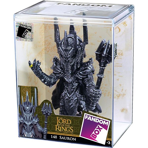 Boneco e personagem fandombox sr dos aneis sauron - lider (unidade)