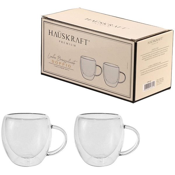 Caneca de vidro inspira 320ml - western (unidade)