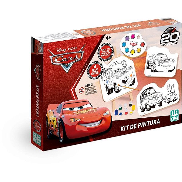 Brinquedo para colorir disney kit pintura - nig brinquedos (unidade)