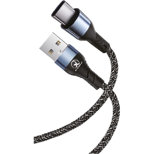 Cabo usb turbo type c 6a 1.0m - flex (unidade)