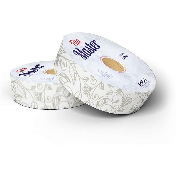 Fita master decorada 32mmx100m blanc - xingo embalagens (unidade)
