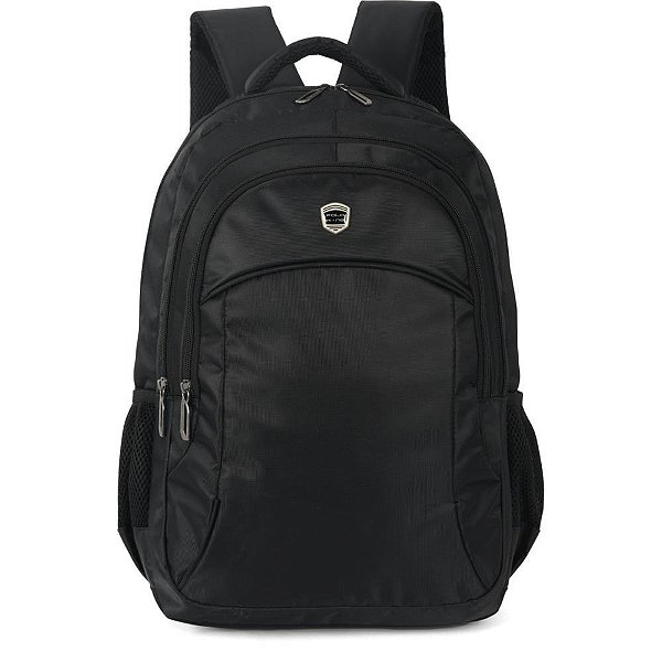 Mochila para notebook polo king basic preta 18pol. - luxcel (unidade)