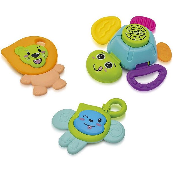 Mordedor e chocalho baby rattle - maral (unidade)