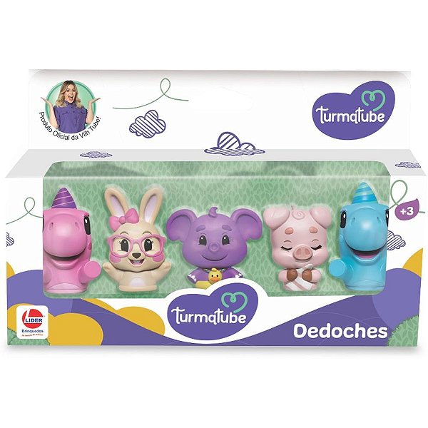 Fantoche turmatube dedoches - lider (unidade)