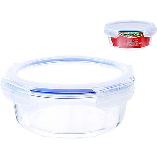 Pote de vidro hermetico redondo 1,5l - western (unidade)