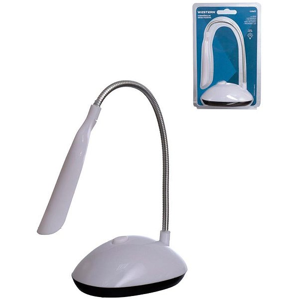 Luminaria de mesa mini led dbv pilha - western (unidade)