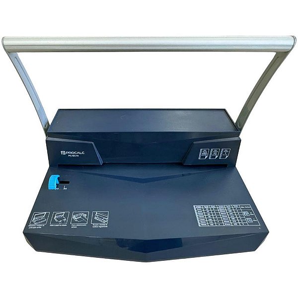 Maquina perfuradora encadernacao p/10fls a4 - procalc (unidade)