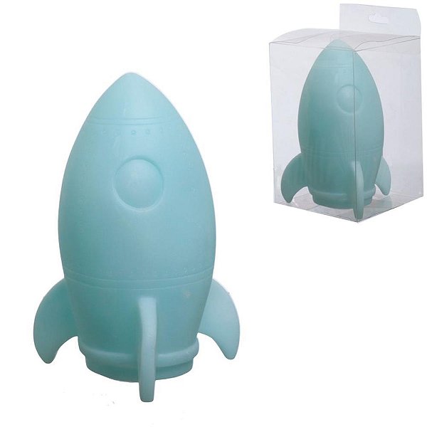 Luminaria de mesa foguete 14cm (sortido) - western (unidade)