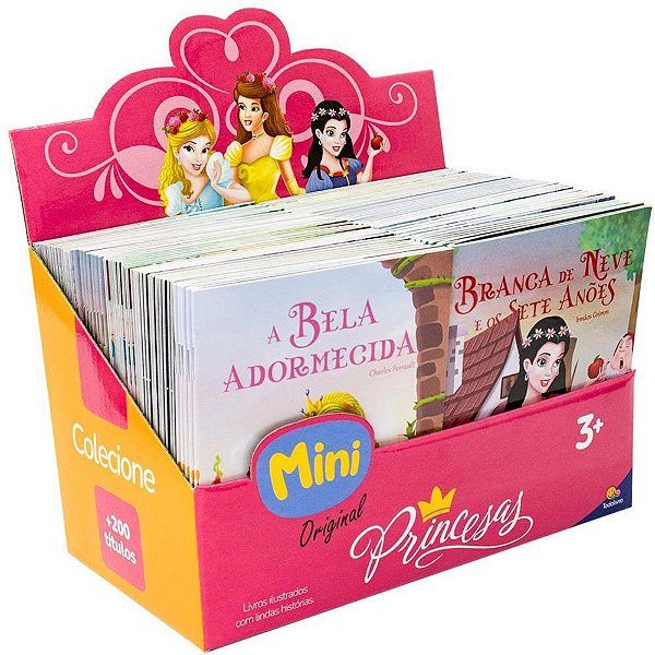 Livro infantil ilustrado miniprincesas 8 titulos - todolivro (dp.c/100)
