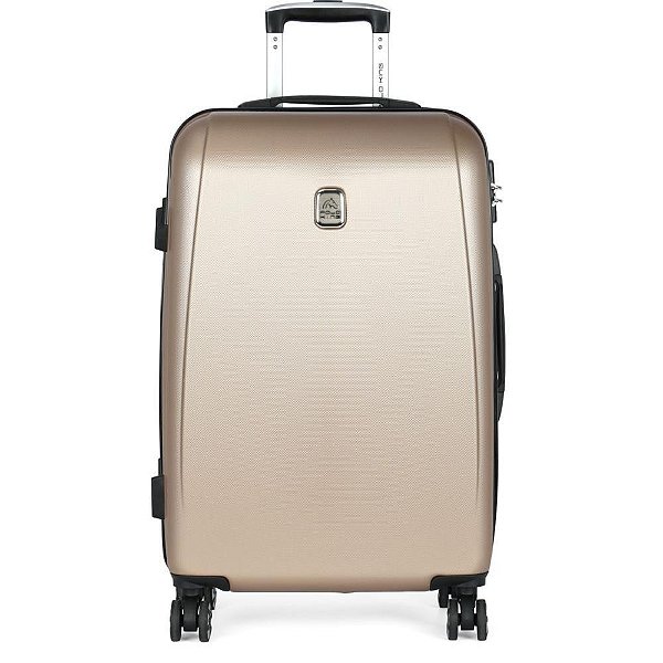 Mala de viagem bordo abs 360 geneva champanhe - luxcel (unidade)