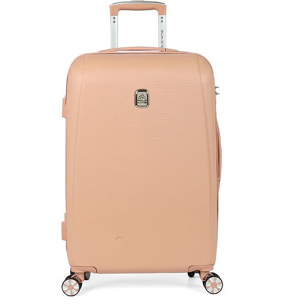 Mala de viagem bordo abs 360 geneva rose - luxcel (unidade)