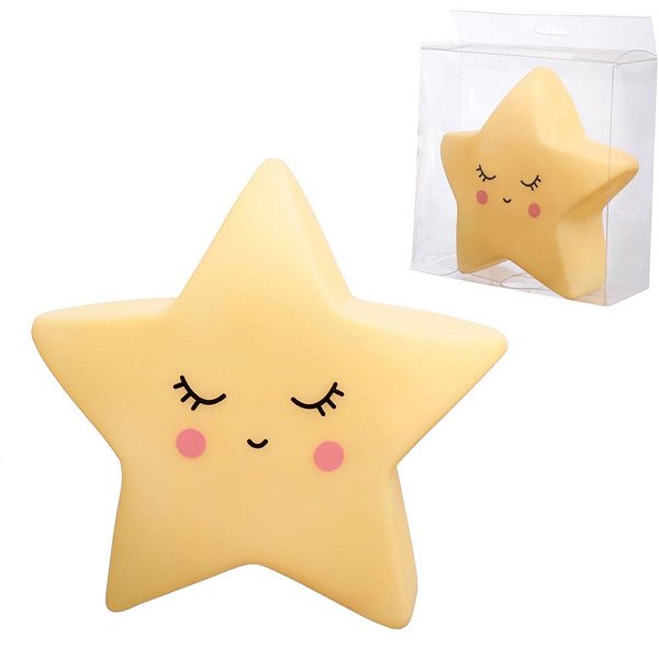 Luminaria de mesa estrela 13,5cm (sortido) - western (unidade)