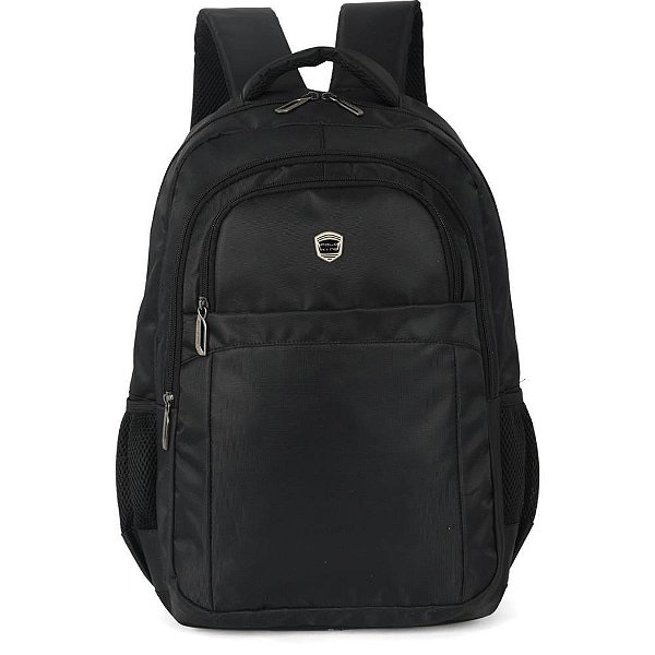 Mochila para notebook polo king basic preta 18pol. - luxcel (unidade)