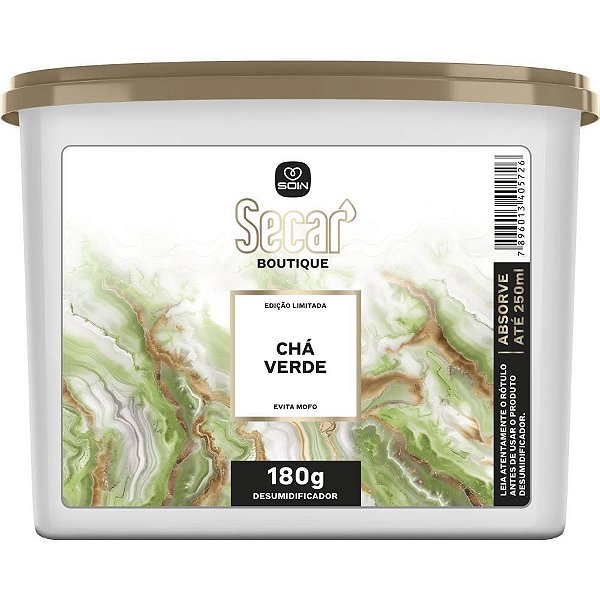 Desumidificador secar boutique cha verde 180g - soin (unidade)