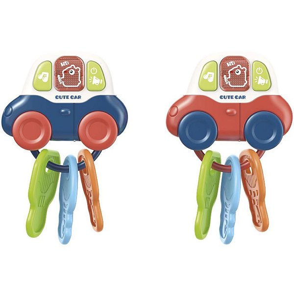Mordedor infantil music car c/luz/som/mordedor - maral (unidade)