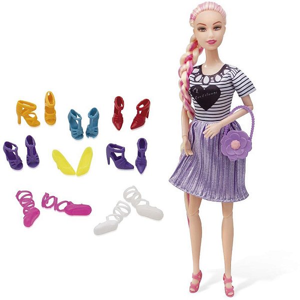 Boneca beauty girl c/articulacoes - maral (unidade)