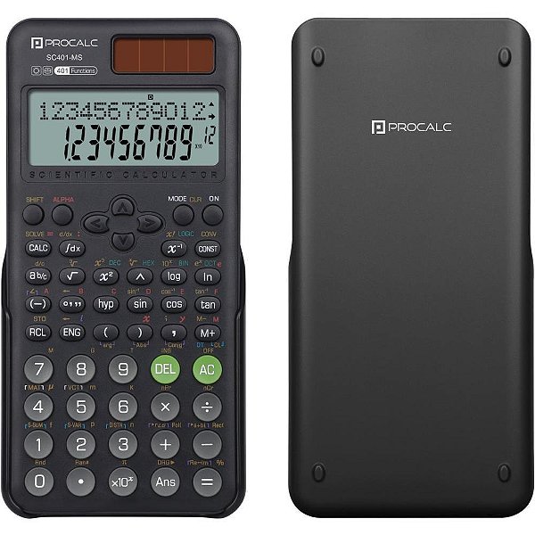 Calculadora cientifica 401 funcoes sc-401ms - procalc (unidade)