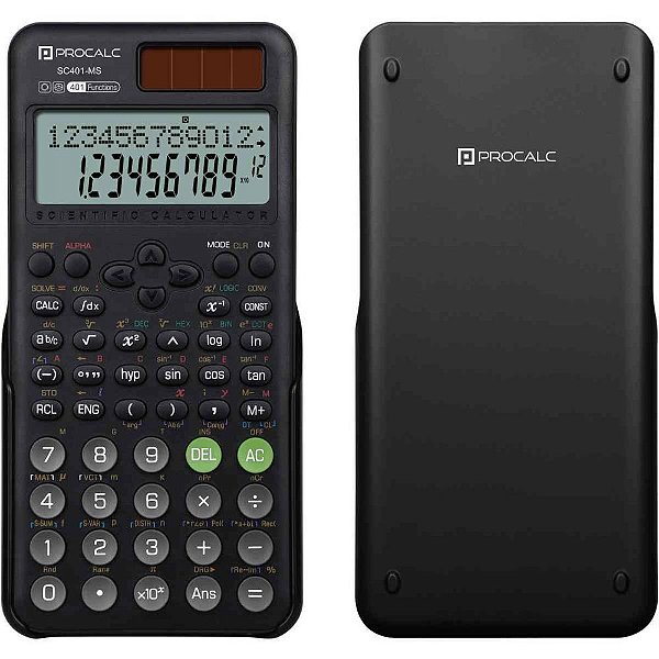 Calculadora cientifica 401 funcoes sc-401ms - procalc (unidade)