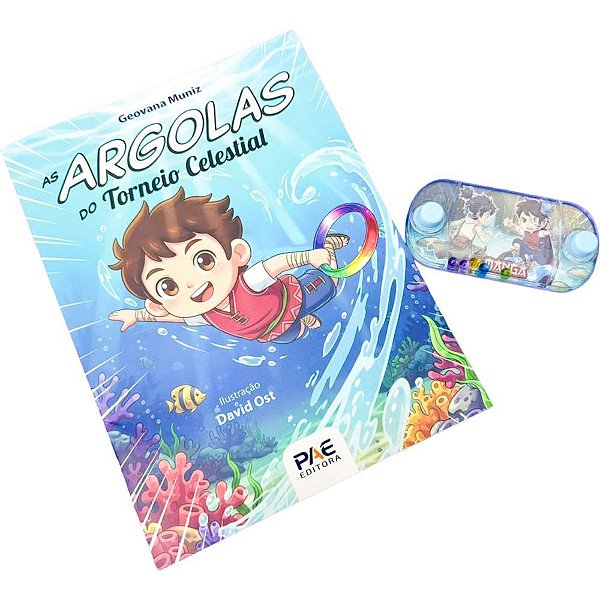 Livro brinquedo ilustrado acqua play manga 21x28 16pg - pae editora (unidade)