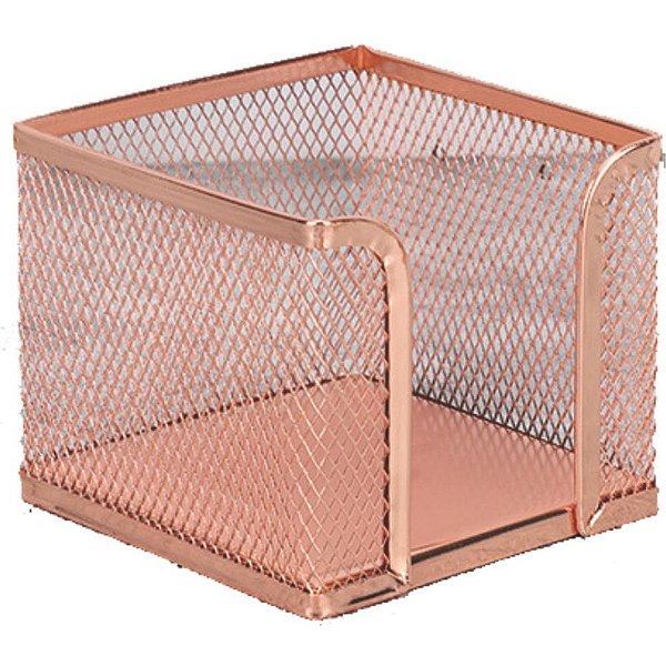 Acessorio para mesa porta papel metal rose gold rf - v.m.p. (unidade)
