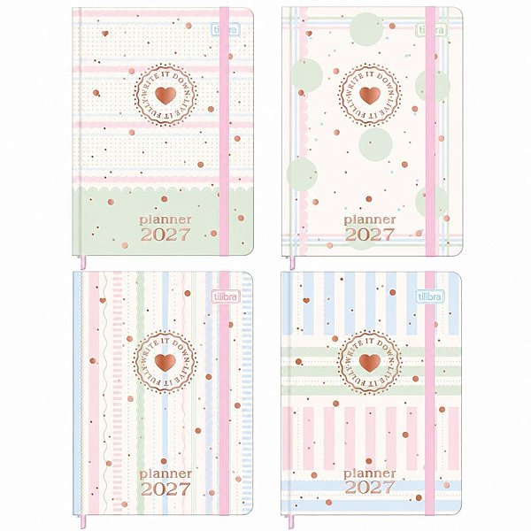 Agenda/planner 2027 soho cd cost 80f 105x148mm - tilibra (pct.c/05)
