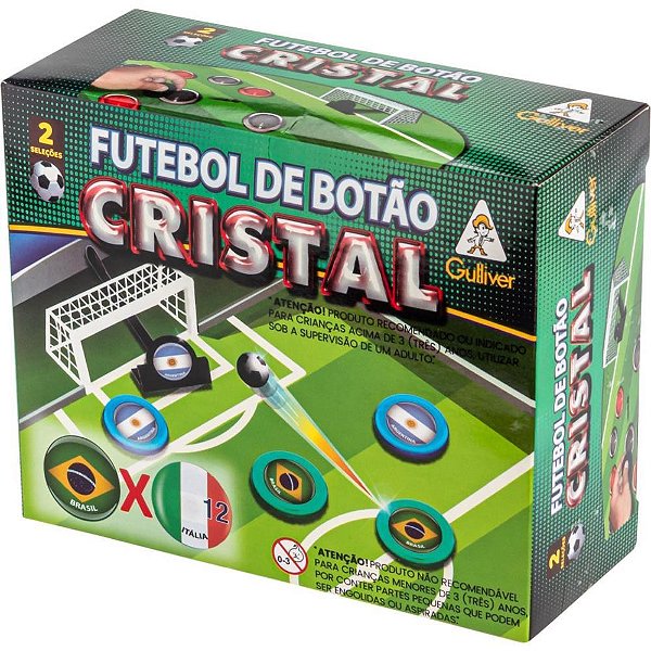 Futebol de botao 2 times brasil x italia - gulliver (unidade)