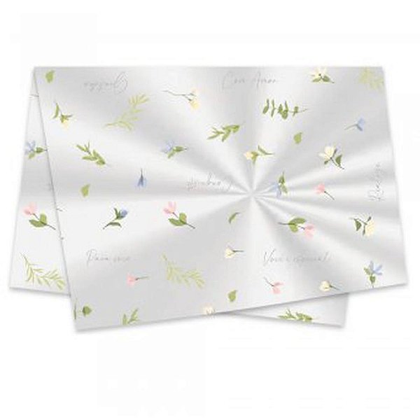 Poli sujinho decorado 49x69cm jardim - xingo embalagens (pct.c/50)