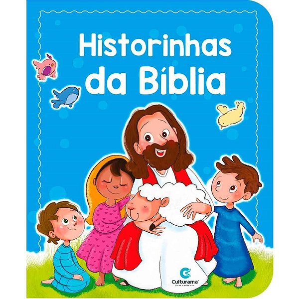 Livro infantil ilustrado pop historinhas da biblia azul - culturama (unidade)