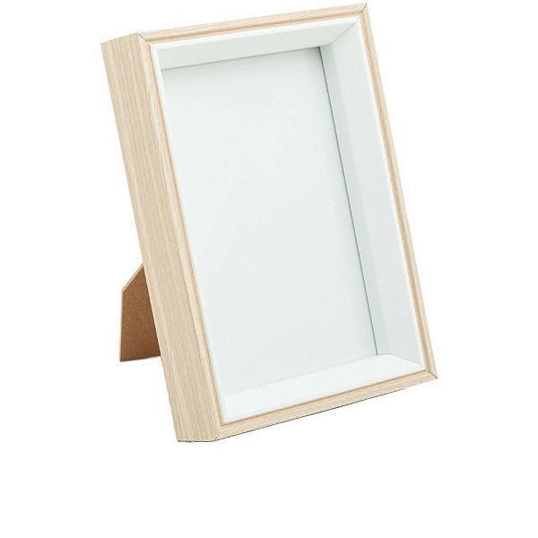 Porta retrato enjoy mdf/vidro br 10x15cm - lyor (unidade)
