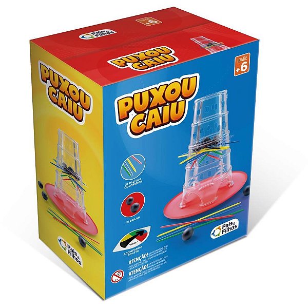Jogo diverso puxou caiu - pais e filhos (unidade)