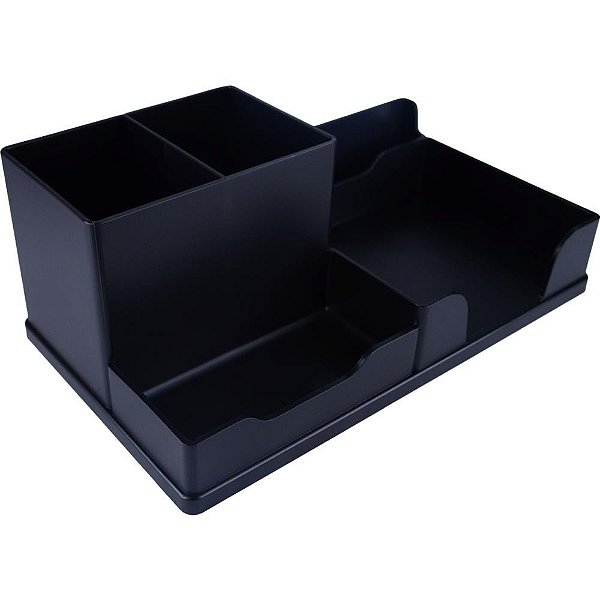 Acessorio para mesa organizador plastico preto - v.m.p. (unidade)