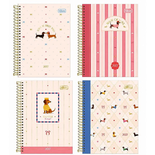 Agenda 2027 brownie cd esp 160f 110x154mm - tilibra (pct.c/04)