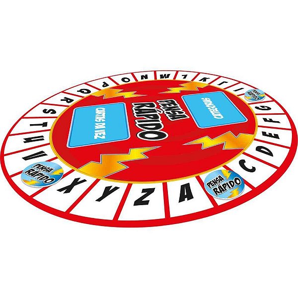 Jogo de cartas pense rapido - brinc. de crianca (unidade)