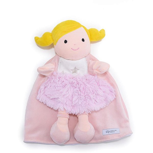 Pelucia naninha fantoche malu 30cm - zip (unidade)