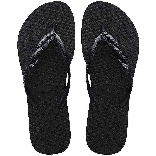 Chinelo havaianas feminino fantasia ii 39/0 preto - havaianas (par)