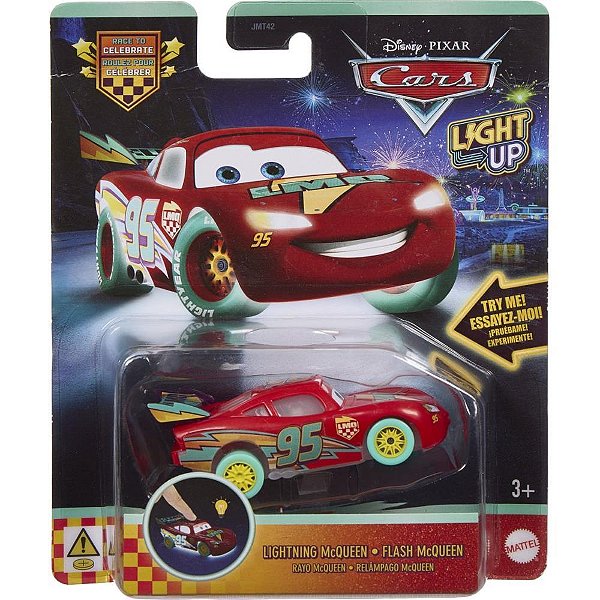 Carrinho cars corridas noturnas (sortido) - mattel (unidade)