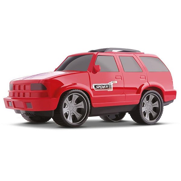 Carrinho super spider vermelho - silmar brinquedos (unidade)
